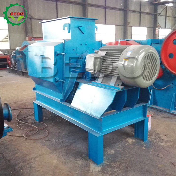 75KW Industrial Wood Sawdust Machine 96PCS Hammers