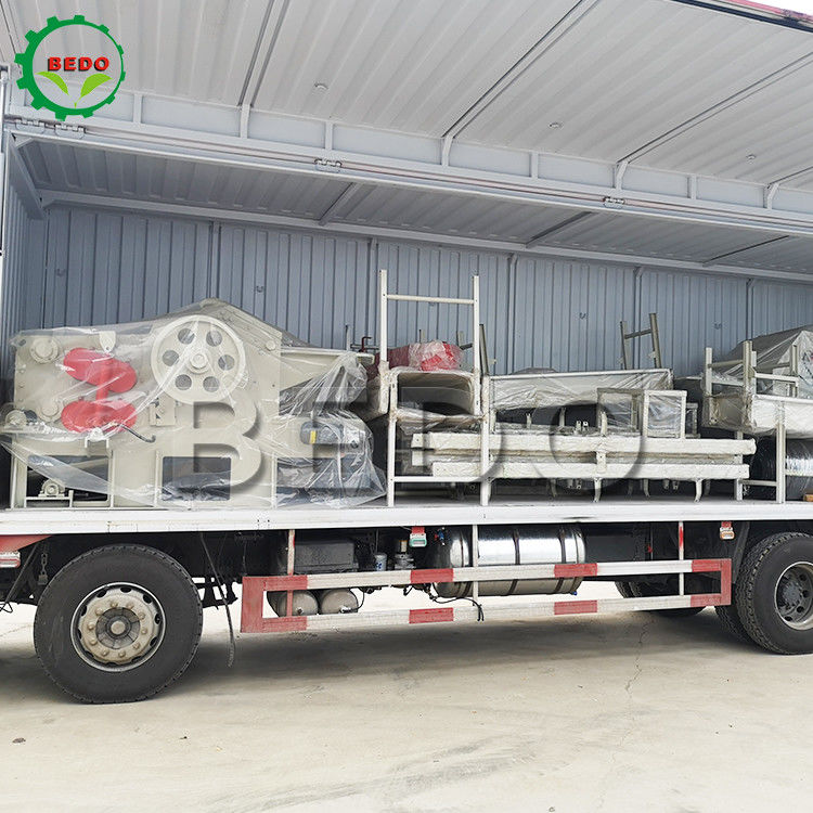 Motor diesel 110KW de la máquina chipper de madera vacía de la trituradora del manojo de fruta de Palm EFB para la central eléctrica de la biomasa