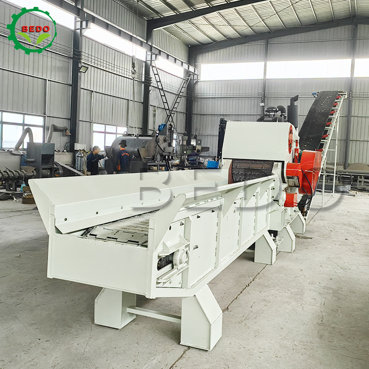 Trituradora de tambor industrial que salta resistente de la entrada de la máquina 700x400m m del chipper de madera 235HP uno mismo