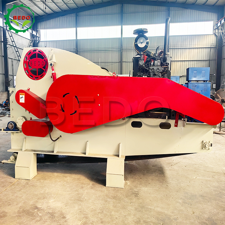 Máquina de astillamiento de madera automática con certificación CE