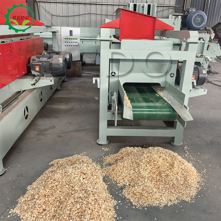Máquina para cortar madera 200 hojas 4kw transportador de 500x1000mm Tamaño de alimentación Equipo de procesamiento