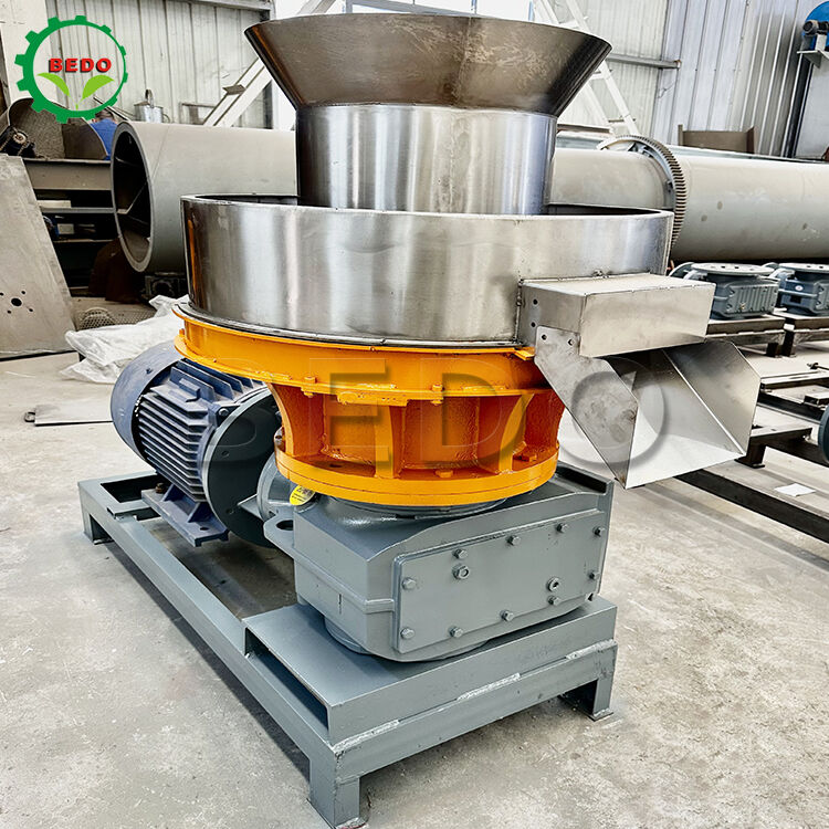 Máquina de pellets de madera con capacidad de 500 kg/h con matriz de acero inoxidable y rodamientos NSK para la producción de pellets de alta eficiencia