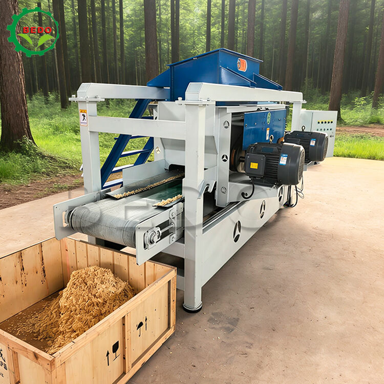 equipo de procesamiento de madera duradero del marco de acero de la capacidad de la máquina 400kg/h de las virutas de madera del poder corriente 4kw