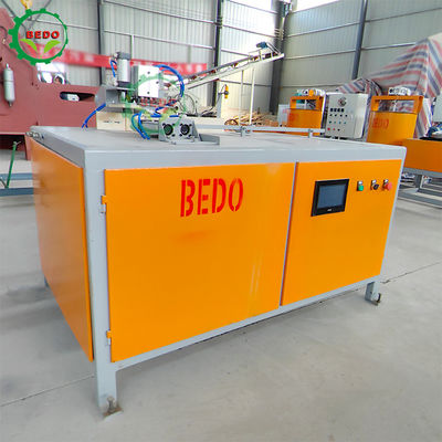 Máquina de cortar bloques de aserrín de madera Cortadora de bloques de paletas de madera