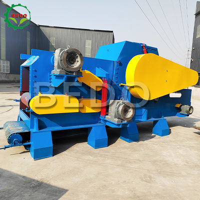 25-30 toneladas/h Maquina de trituración de madera forestal 18000 kg Peso 380V Tensión