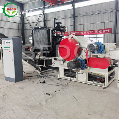 Chips de madera del motor diesel 330HP que hacen la máquina 310x700m m que alimenta el tambor industrial Chipper