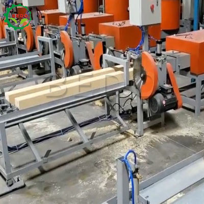 BEDO Maquina para hacer bloques de paletas de aserrín de madera 380V 4.8*0.78*1.32m