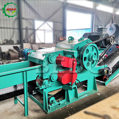 Ahorro de energía Máquina eléctrica de trituración de troncos de madera para fábricas de papel