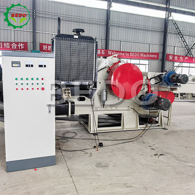 Máquina de trituración de árboles de ramas de residuos de trabajo pesado 110KW