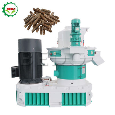 380V Ring Die Wood Pellet Machine Sistema de control de control por control automático de acero inoxidable