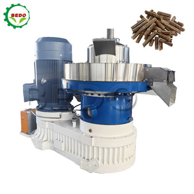 1500-2000 kg/h Máquina de pellets de madera de lubricación centralizada con potencia de truncador de 3kw