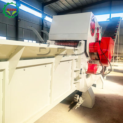 Trituradora de tambor industrial que salta resistente de la entrada de la máquina 700x400m m del chipper de madera 235HP uno mismo