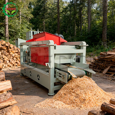 equipo de procesamiento de madera duradero del marco de acero de la capacidad de la máquina 400kg/h de las virutas de madera del poder corriente 4kw
