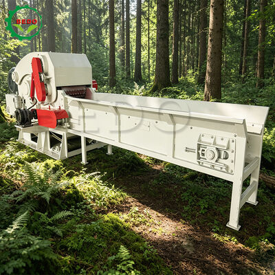 Máquina de trituración de biomasa Coconut Husk 75KW eléctrica para Indonesia Fibra de coco y crecimiento de la producción de medios
