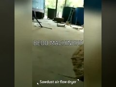 Equipo de secado de aserrín de residuos de madera personalizado 4kw