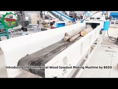 Máquina de fabricación de aserrín de madera de alta capacidad de 90KW 4500KG