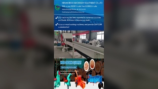 Chipeadora de tambor de madera de alimentación automática con protección contra sobrecargas de seguridad y control PLC