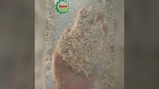 Máquina segura de aserrín de madera con protección contra sobrecargas y parada de emergencia